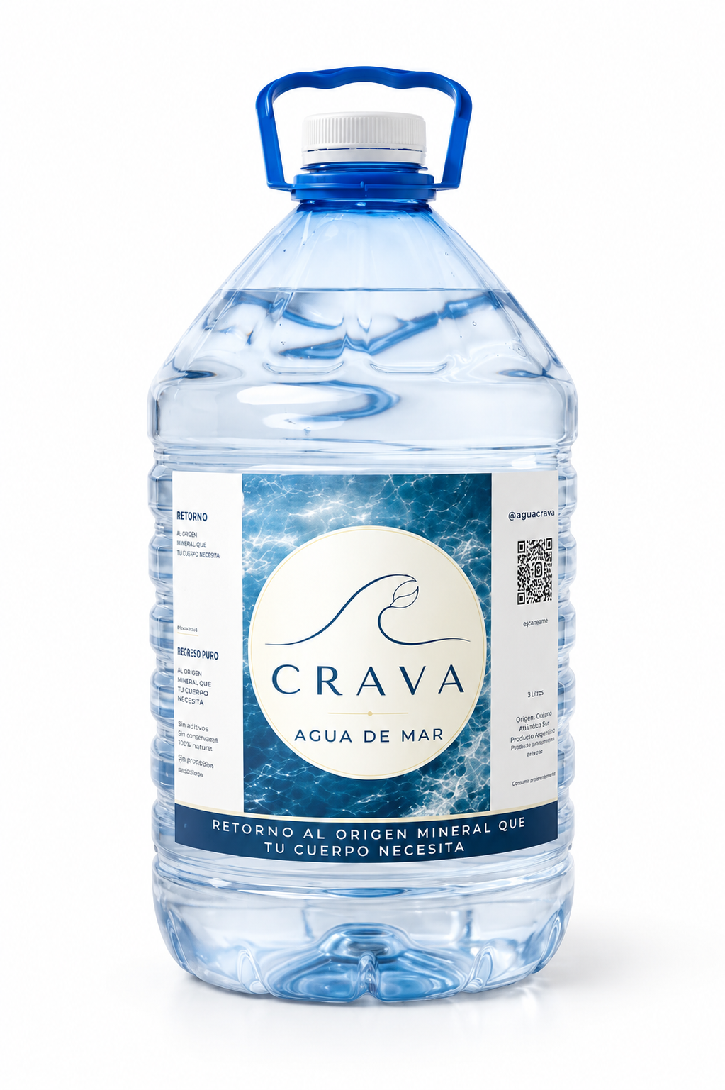 Agua de mar CRAVA x 5 litros